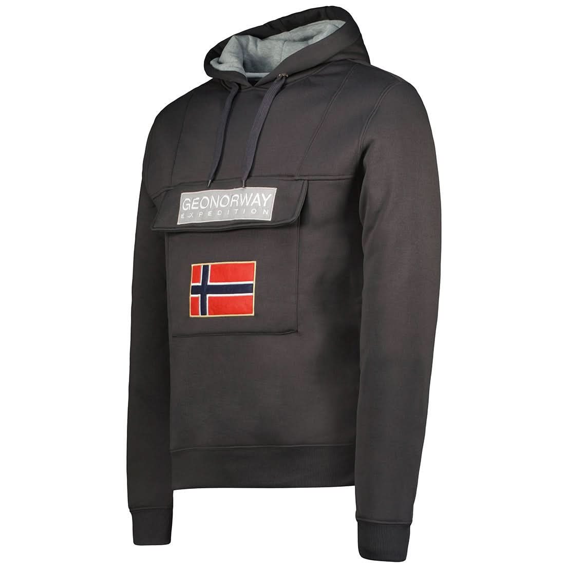 Geographical Norway Gadrien Man - Hooded Sweatshirt - Geographical Norway GADRIEN_MEN_KAKI_M_SDB-GADRIEN_LADY_ROSE_PALE_S_SDB-GADRIEN_MEN_GRIS_CLAIR_SDB-GADRIEN_MEN_NOIR_S_SDB-GADRIEN_MEN_MARINE_S_SDB-GADRIEN_MEN_GRIS_FONCE_S_SDB-GADRIEN_LADY_ROSE_PALE_M_SDB-GADRIEN_MEN_NOIR_M_SDB-GADRIEN_MEN_MARINE_M_SDB-GADRIEN_MEN_GRIS_FONCE_M_SDB