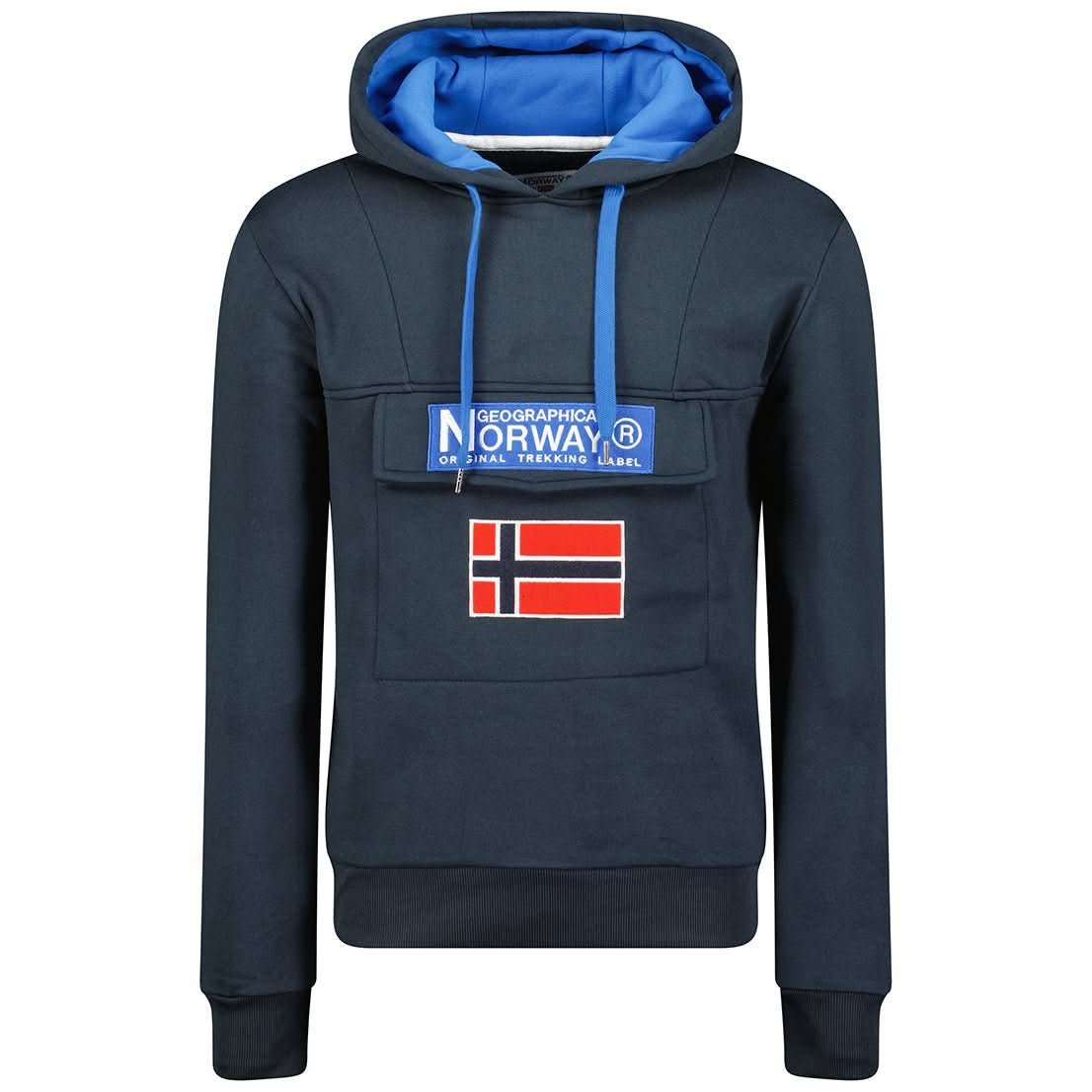 Geographical Norway Gadrien Uomo - Felpa con cappuccio - Geographical Norway GADRIEN_MEN_KAKI_M_SDB-GADRIEN_LADY_ROSE_PALE_SDB-GADRIEN_MEN_GRIS_CLAIR_SDB-GADRIEN_MEN_NOIR_SDB-GADRIEN_MEN_MARINE_S_SDB-GADRIEN_MEN_GRIS_FONCE_SDB-GADRIEN_LADY_ROSE_PALE_M_SDB-GADRIEN_MEN_NOIR_M_SDB-GADRIEN_MEN_MARINE_M_SDB-GADRIEN_MEN_GRIS_FONCE_M_SDB