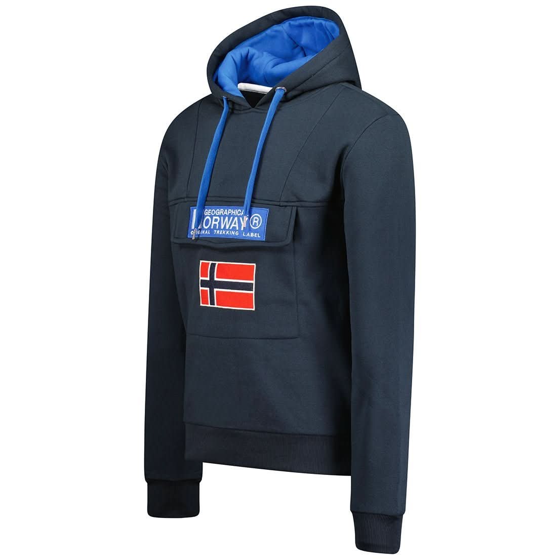 Geographical Norway Gadrien Uomo - Felpa con cappuccio - Geographical Norway GADRIEN_MEN_KAKI_M_SDB-GADRIEN_LADY_ROSE_PALE_SDB-GADRIEN_MEN_GRIS_CLAIR_SDB-GADRIEN_MEN_NOIR_SDB-GADRIEN_MEN_MARINE_S_SDB-GADRIEN_MEN_GRIS_FONCE_SDB-GADRIEN_LADY_ROSE_PALE_M_SDB-GADRIEN_MEN_NOIR_M_SDB-GADRIEN_MEN_MARINE_M_SDB-GADRIEN_MEN_GRIS_FONCE_M_SDB