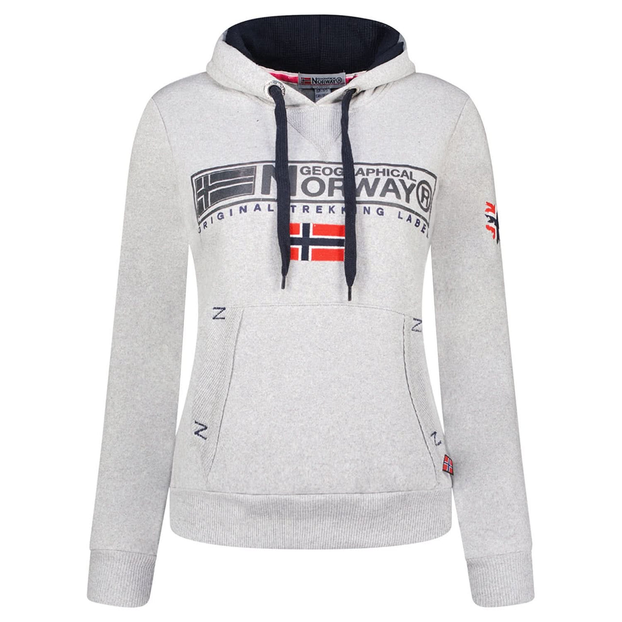 Geographical Norway Gasic Damen - Kapuzenpullover - Geographical Norway GASIC_LADY_MARINE_S_SDB-GASIC_LADY_GRIS_CLAIR_S_SDB-GASIC_LADY_NOIR_S_S_SDB-.GASIC_LADY_ROSE_FLASH_S_SDB-GASIC_LADY_RED_S_SDB-GASIC_LADY_MARINE_M_SDB-GASIC_LADY_CLEAR_GRAU_M_SDB-GASIC_LADY_SCHWARZ_M_SDB-GASIC_LADY_ROSE_FLASH_M_SDB-GASIC_LADY_RED_M_SDB