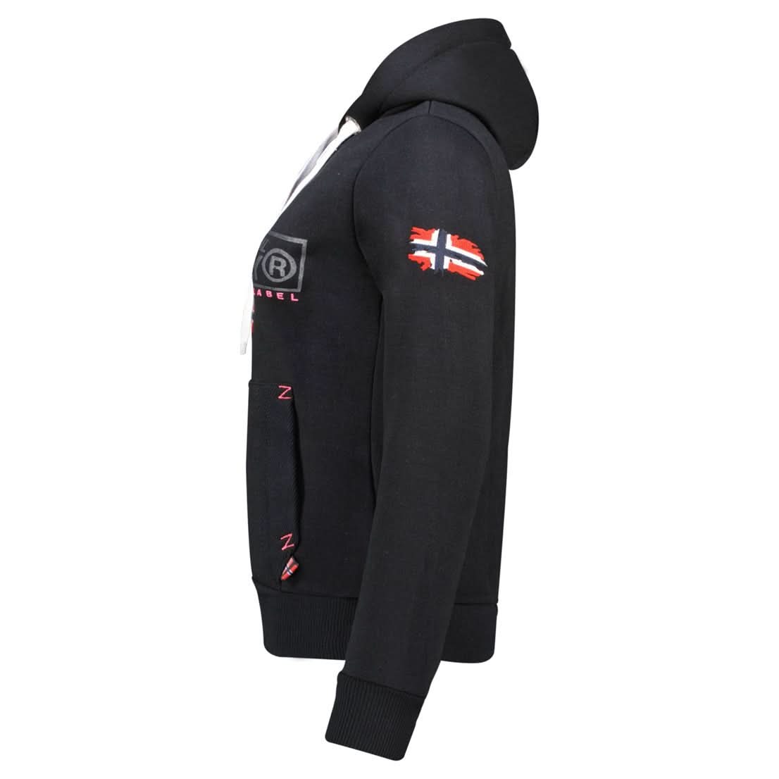 Geographical Norway Gasic Women - Hooded sweatshirt - Geographical Norway GASIC_LADY_MARINE_SDB-GASIC_LADY_GRIS_CLAIR_SDB-GASIC_LADY_NOIR_SDB-GASIC_LADY_ROSE_FLASH_S_SDB-GASIC_LADY_ROUGE_S_SDB-GASIC_LADY_MARINE_M_SDB-GASIC_LADY_GRIS_CLAIR_M_SDB-GASIC_LADY_NOIR_M_SDB-GASIC_LADY_ROSE_FLASH_M_SDB-GASIC_LADY_ROUGE_M_SDB