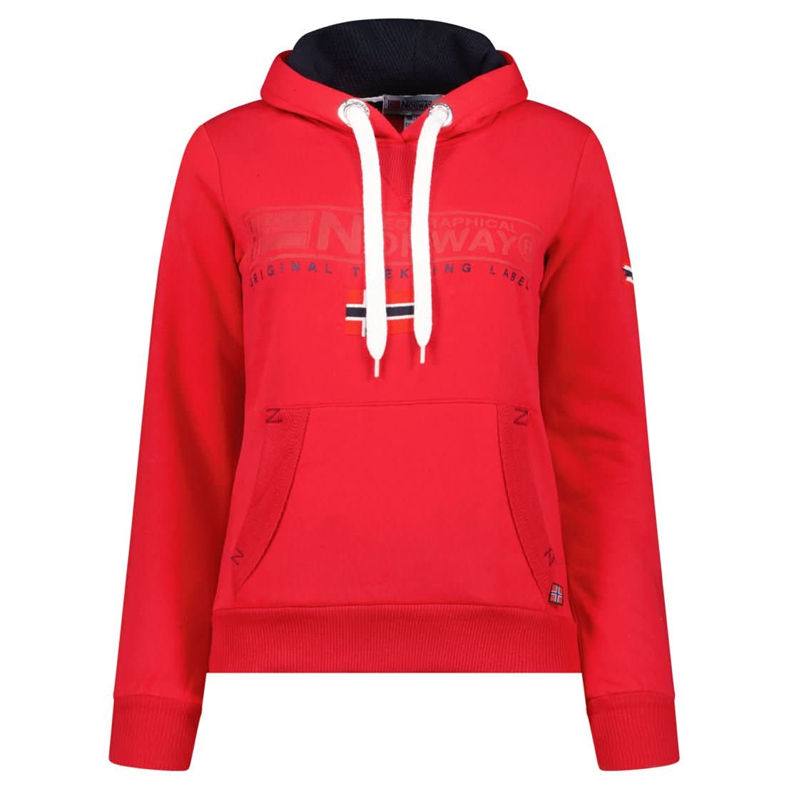 Geographical Norway Gasic Femme - Sweat à Capuche - Geographical Norway GASIC_LADY_MARINE_S_SDB-GASIC_LADY_GRIS_CLAIR_S_SDB-GASIC_LADY_NOIR_S_SDB-GASIC_LADY_ROSE_FLASH_S_SDB-GASIC_LADY_ROUGE_S_SDB-GASIC_LADY_MARINE_M_SDB-GASIC_LADY_GRIS_CLAIR_M_SDB-GASIC_LADY_NOIR_M_SDB-GASIC_LADY_ROSE_FLASH_M_SDB-GASIC_LADY_ROUGE_M_SDB