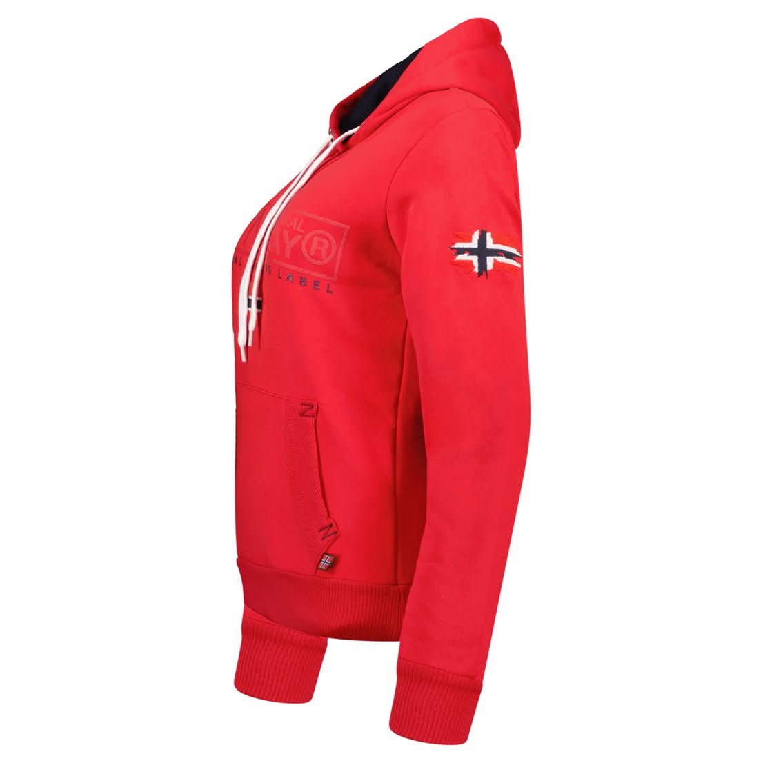 Geographical Norway Gasic Women - Hooded sweatshirt - Geographical Norway GASIC_LADY_MARINE_SDB-GASIC_LADY_GRIS_CLAIR_SDB-GASIC_LADY_NOIR_SDB-GASIC_LADY_ROSE_FLASH_S_SDB-GASIC_LADY_ROUGE_S_SDB-GASIC_LADY_MARINE_M_SDB-GASIC_LADY_GRIS_CLAIR_M_SDB-GASIC_LADY_NOIR_M_SDB-GASIC_LADY_ROSE_FLASH_M_SDB-GASIC_LADY_ROUGE_M_SDB
