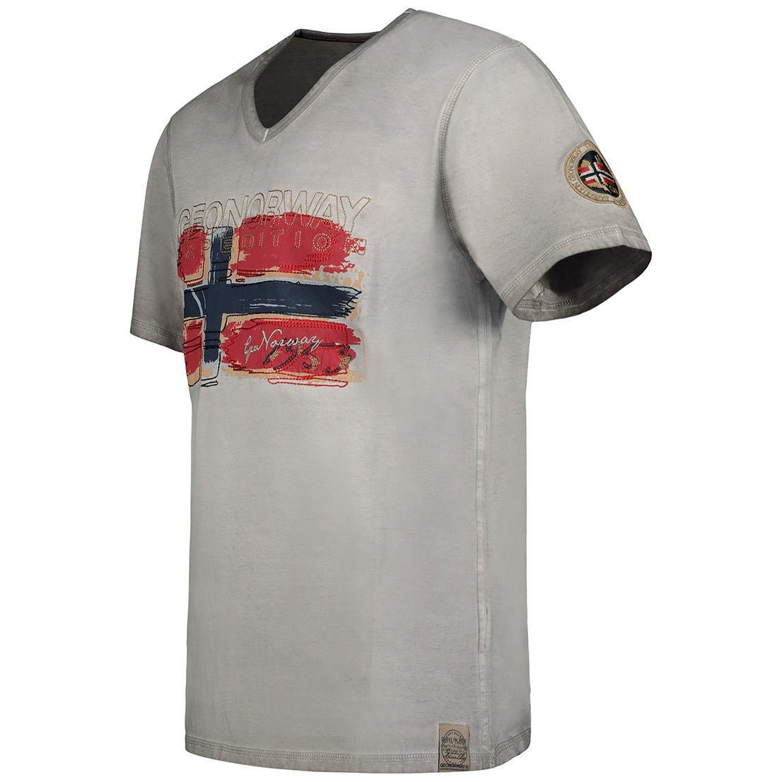 Geographical Geographical Norway Joasis Hombre - Camiseta cuello pico - Geographical Norway JOASIS_MEN_GRIS_CLAIR_SDB-JOASIS_MEN_GRIS_CLAIR_M_SDB-JOASIS_MEN_GRIS_CLAIR_L_SDB-JOASIS_MEN_GREY_LIGHT_XL_SDB-JOASIS_MEN_GREY_LIGHT_XXL_SDB-JOASIS_MEN_GREY_LIGHT_3XL_SDB-JOASIS_MEN_BEIGE_M_SDB-JOASIS_MEN_BEIGE_L_SDB-JOASIS_MEN_BEIGE_XL_SDB-JOASIS_MEN_BEIGE_XXL_SDB