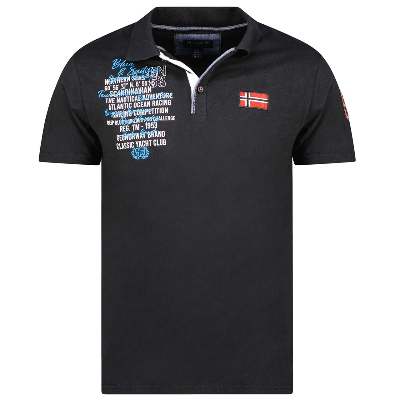Geographical Norway KANCRE Homme - Polo Short Sleeve, Flag and Badge - Geographical Norway KANCRE_MEN_GRIS_CLAIR_S_SDB-KANCRE_MEN_GRIS_CLAIR_M_SDB-KANCRE_MEN_GRIS_CLAIR_L_SDB-KANCRE_MEN_GRIS_CLAIR_XL_SDB-KANCRE_MEN_GRIS_CLAIR_XXL_SDB-KANCRE_MEN_MARINE_M_SDB-KANCRE_MEN_MARINE_L_SDB-KANCRE_MEN_MARINE_XL_SDB-KANCRE_MEN_MARINE_XXL_SDB-KANCRE_MEN_MARINE_3XL_SDB