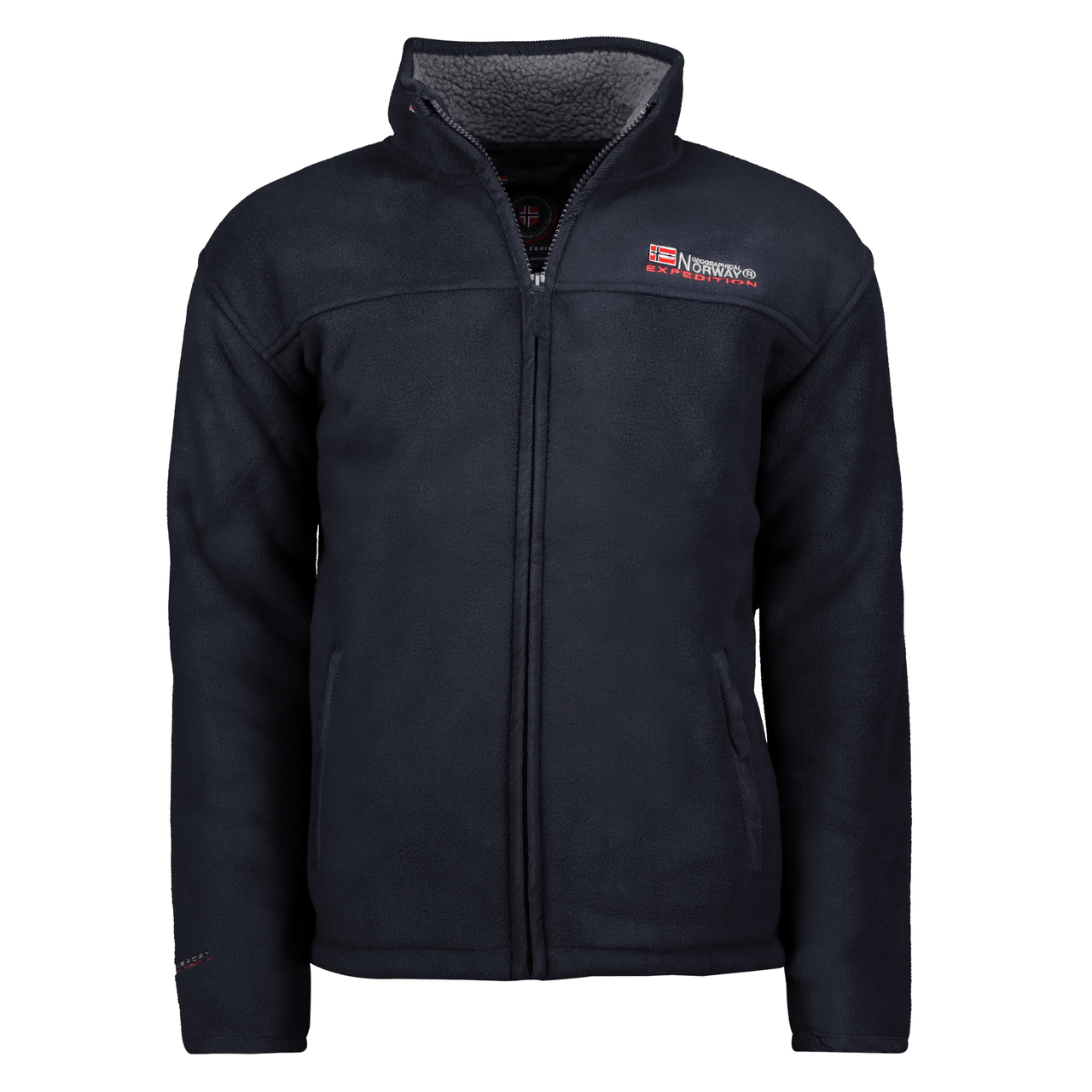 Geographical Norway Usine Homme - Veste polaire contrecollée en sherpa - Geographical Norway USINE_MEN_MARINE_S_SDB-USINE_MEN_MARINE_M_SDB-USINE_MEN_MARINE_L_SDB-USINE_MEN_MARINE_XL_SDB-USINE_MEN_MARINE_XXL_SDB-USINE_MEN_MARINE_3XL_SDB-USINE_MEN_MARINE_4XL_SDB-USINE_MEN_MARINE_5XL_SDB-USINE_MEN_MARINE_6XL_SDB-USINE_MEN_MARINE_7XL_SDB