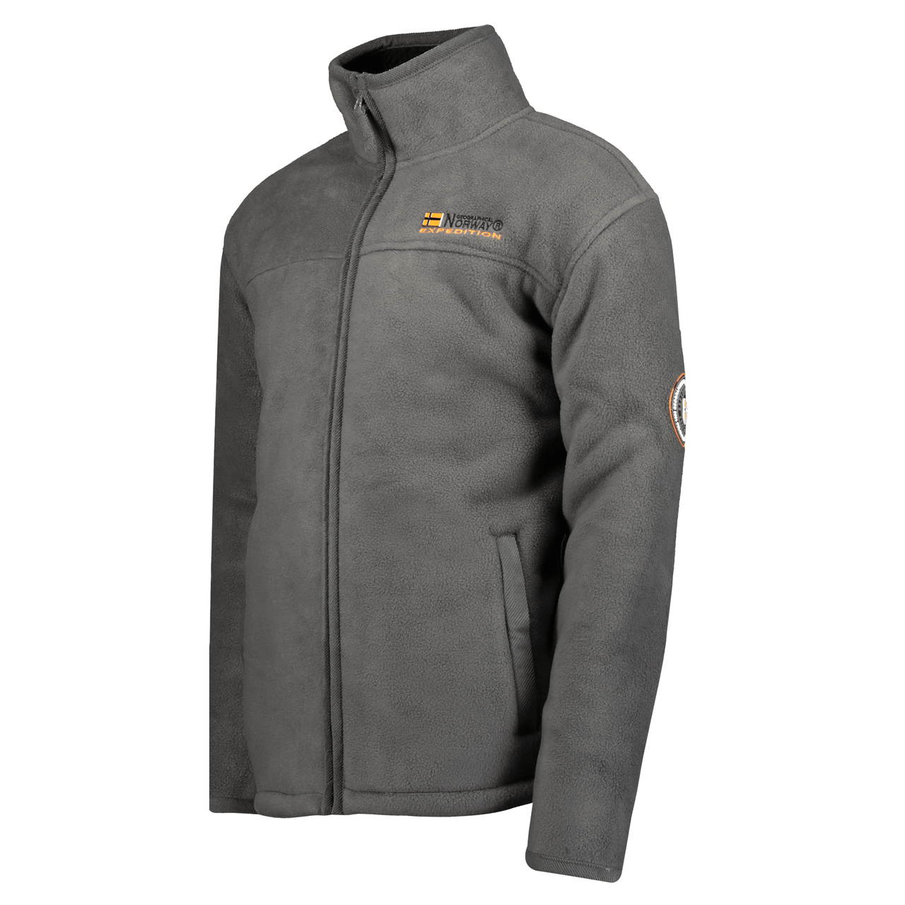 Geographical Norway Usine Homme - Laminated fleece jacket in sherpa - Geographical Norway USINE_MEN_MARINE_S_SDB-USINE_MEN_MARINE_M_SDB-USINE_MEN_MARINE_L_SDB-USINE_MEN_MARINE_XL_SDB-USINE_MEN_MARINE_XXL_SDB-USINE_MEN_MARINE_3XL_SDB-USINE_MEN_MARINE_4XL_SDB-USINE_MEN_MARINE_5XL_SDB-USINE_MEN_MARINE_6XL_SDB-USINE_MEN_MARINE_7XL_SDB