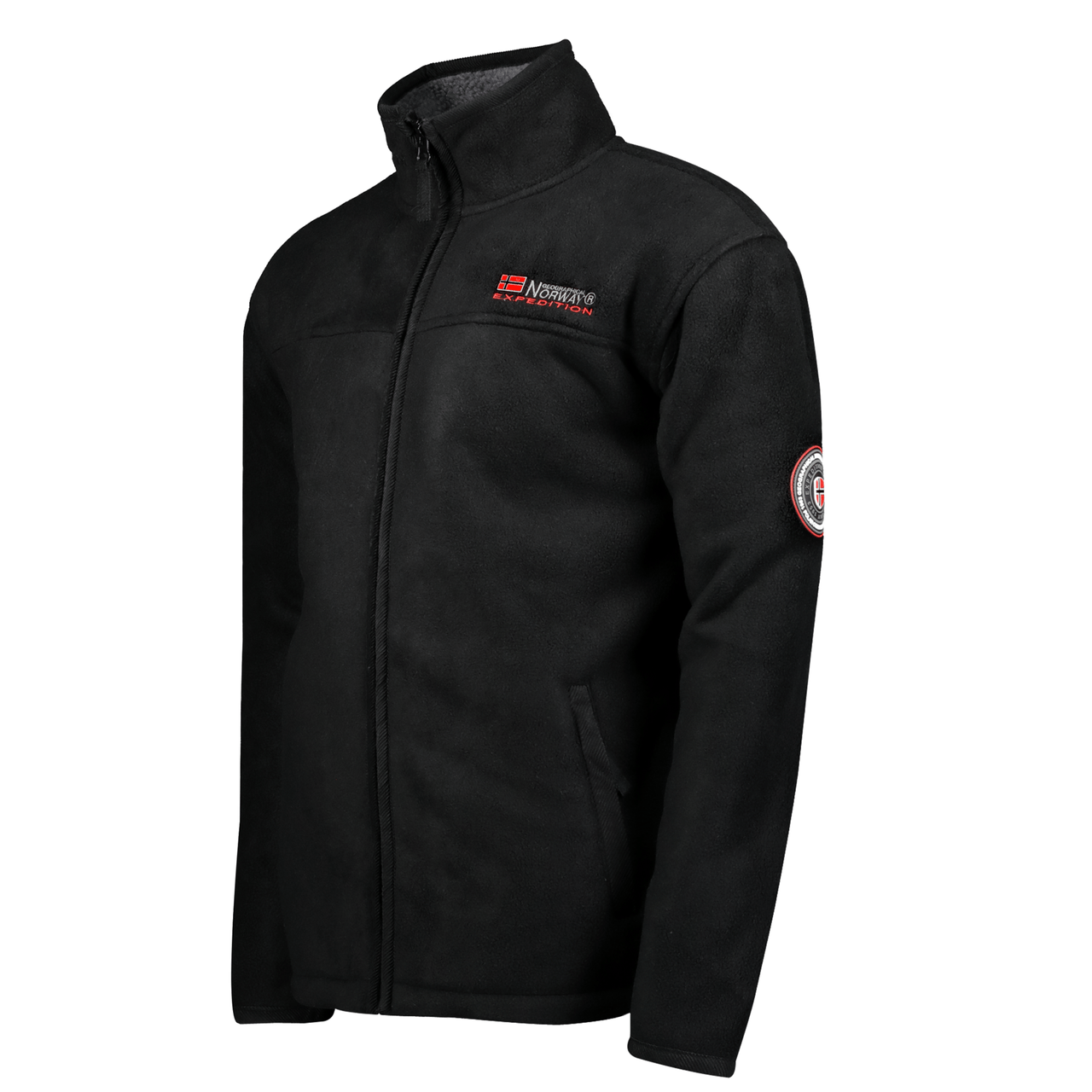 Geographical Norway Usine Homme - Laminated fleece jacket in sherpa - Geographical Norway USINE_MEN_MARINE_S_SDB-USINE_MEN_MARINE_M_SDB-USINE_MEN_MARINE_L_SDB-USINE_MEN_MARINE_XL_SDB-USINE_MEN_MARINE_XXL_SDB-USINE_MEN_MARINE_3XL_SDB-USINE_MEN_MARINE_4XL_SDB-USINE_MEN_MARINE_5XL_SDB-USINE_MEN_MARINE_6XL_SDB-USINE_MEN_MARINE_7XL_SDB