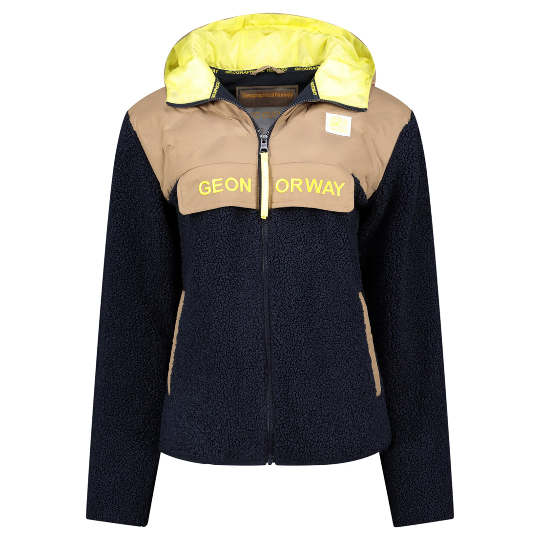 Geographical Norway TECHIC FZ Femme - Polaire Marine