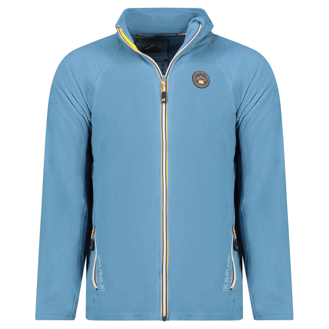 Geographical Norway TUGIM FZ Homme - Polaire Bleu Petrol