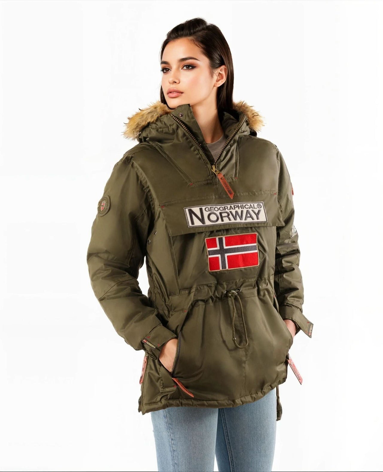 Geographical Norway Bridget Femme - Parka - Geographical Norway BRIDGET_LADY_KAKI_S_SDB-BRIDGET_LADY_KAKI_M_SDB-BRIDGET_LADY_KAKI_L_SDB-BRIDGET_LADY_KAKI_XL_SDB-BRIDGET_LADY_KAKI_XXL_SDB-BRIDGET_LADY_MARINE_S_SDB-BRIDGET_LADY_MARINE_M_SDB-BRIDGET_LADY_MARINE_L_SDB-BRIDGET_LADY_MARINE_XL_SDB-BRIDGET_LADY_MARINE_XXL_SDB