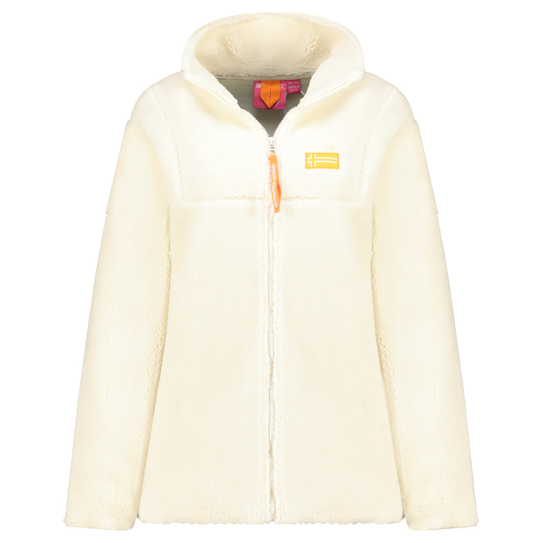 Geographical Norway UDOLCE Femme - Polaire Blanc Casse
