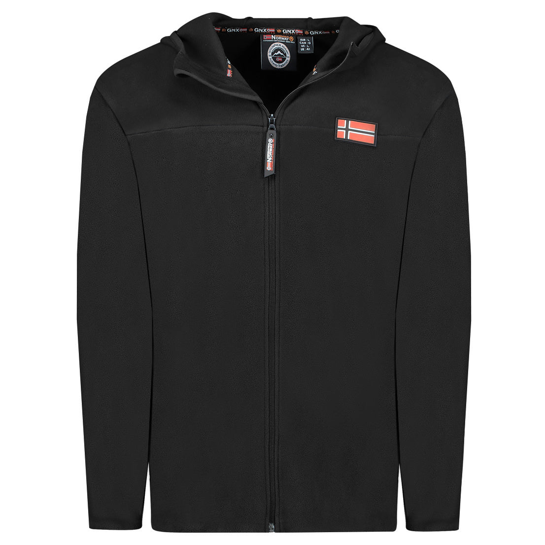 Geographical Norway UNICLERC HOOD Homme - Polaire Gris Fonce