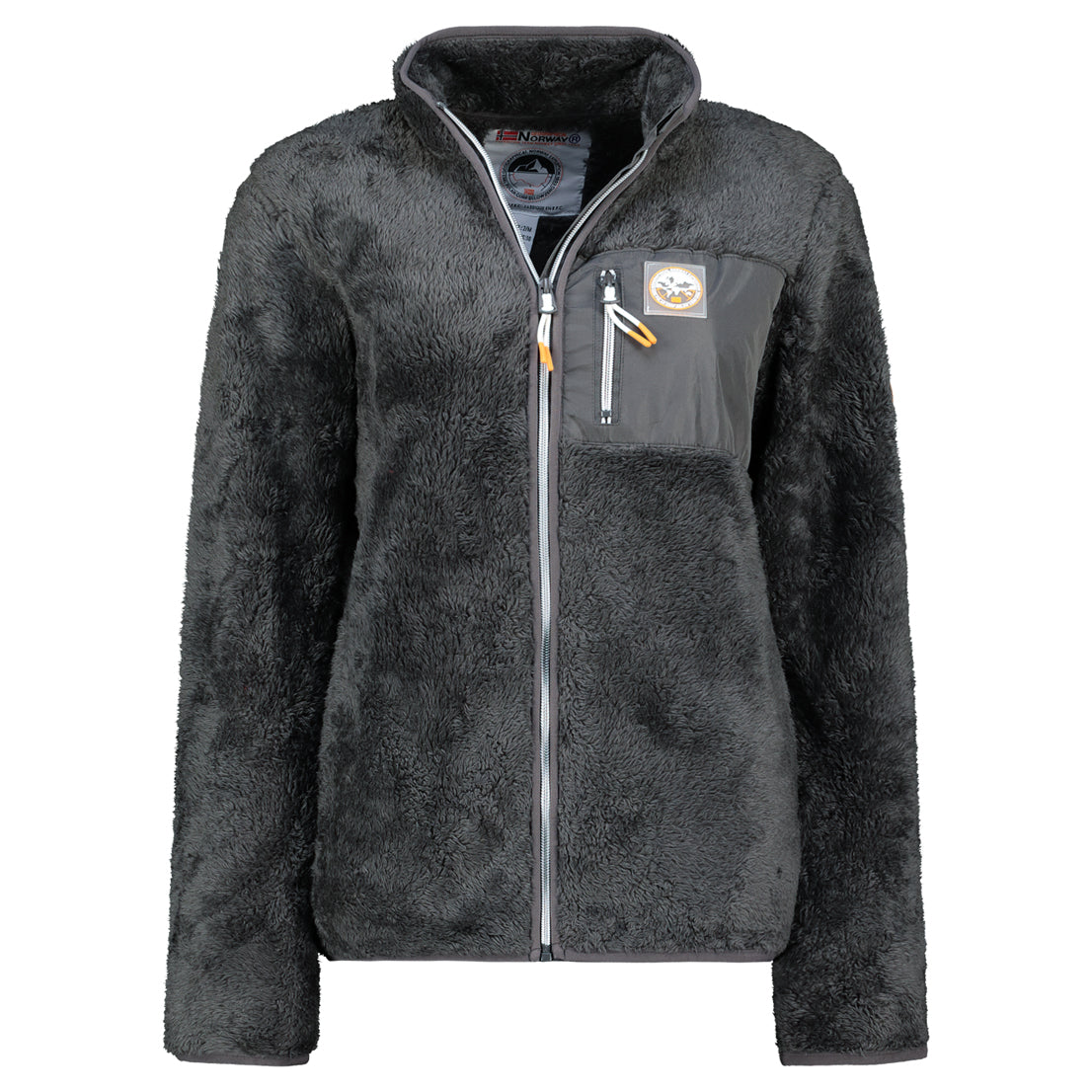 Geographical Norway UPRECIOUS Femme - Polaire Gris Clair