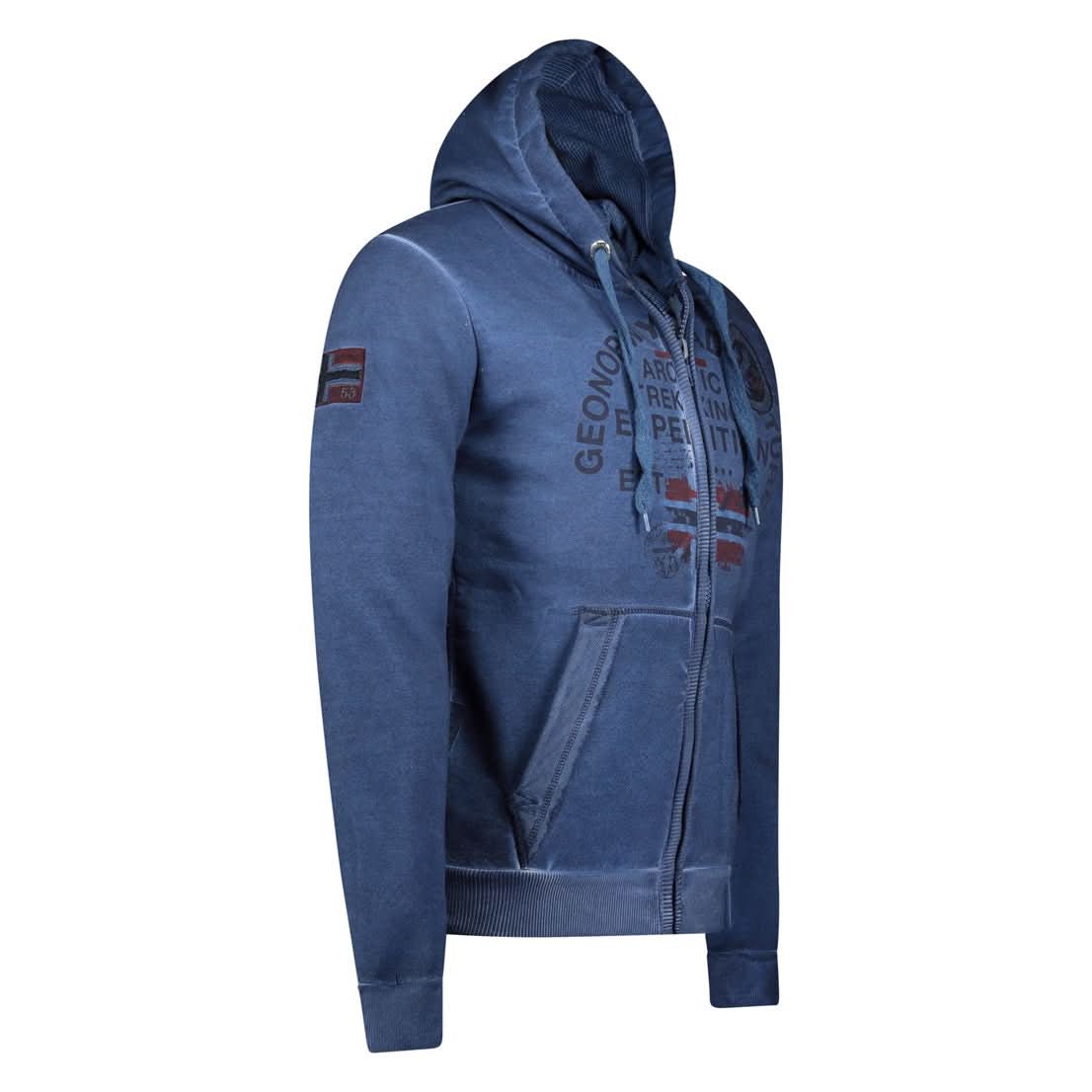 Geographical Norway Gergen Uomo - Felpa con cerniera - Geographical Norway GERGEN_MEN_BLEU_M_EO_SDB-GERGEN_MEN_BLEU_L_EO_SDB-GERGEN_MEN_BLEU_XL_EO_SDB-GERGEN_MEN_BLEU_XXL_EO_SDB-GERGEN_MEN_BLUE_3XL_EO_SDB-GERGEN_MEN_GRIS_LIGHT_M_EO_SDB-GERGEN_MEN_GRIS_LIGHT_L_EO_SDB-GERGEN_MEN_GRIS_LIGHT_XL_EO_SDB-GERGEN_MEN_GRIS_LIGHT_XXL_EO_SDB-GERGEN_MEN_GRIS_LIGHT_3XL_EO_SDB