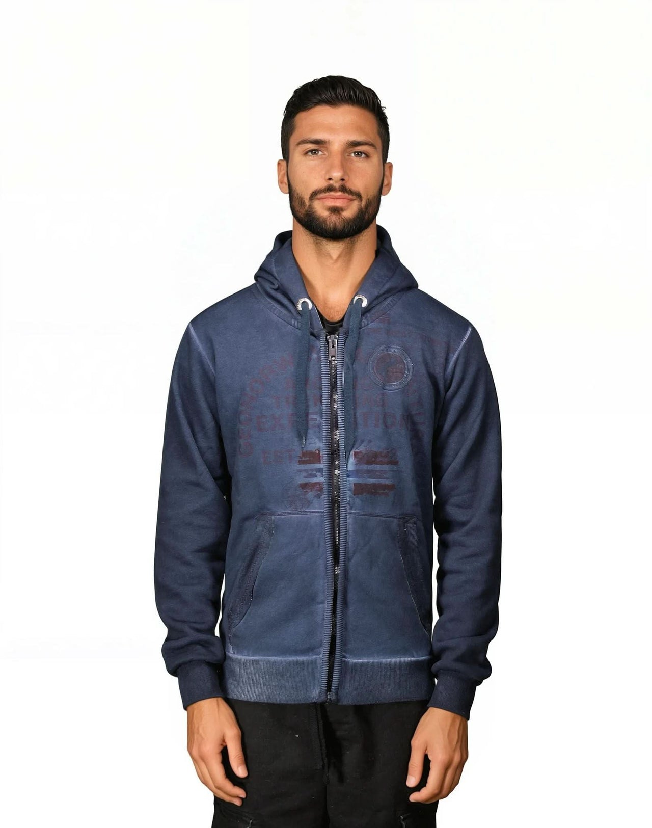 Geographical Norway Gergen Uomo - Felpa con cerniera - Geographical Norway GERGEN_MEN_BLEU_M_EO_SDB-GERGEN_MEN_BLEU_L_EO_SDB-GERGEN_MEN_BLEU_XL_EO_SDB-GERGEN_MEN_BLEU_XXL_EO_SDB-GERGEN_MEN_BLUE_3XL_EO_SDB-GERGEN_MEN_GRIS_LIGHT_M_EO_SDB-GERGEN_MEN_GRIS_LIGHT_L_EO_SDB-GERGEN_MEN_GRIS_LIGHT_XL_EO_SDB-GERGEN_MEN_GRIS_LIGHT_XXL_EO_SDB-GERGEN_MEN_GRIS_LIGHT_3XL_EO_SDB