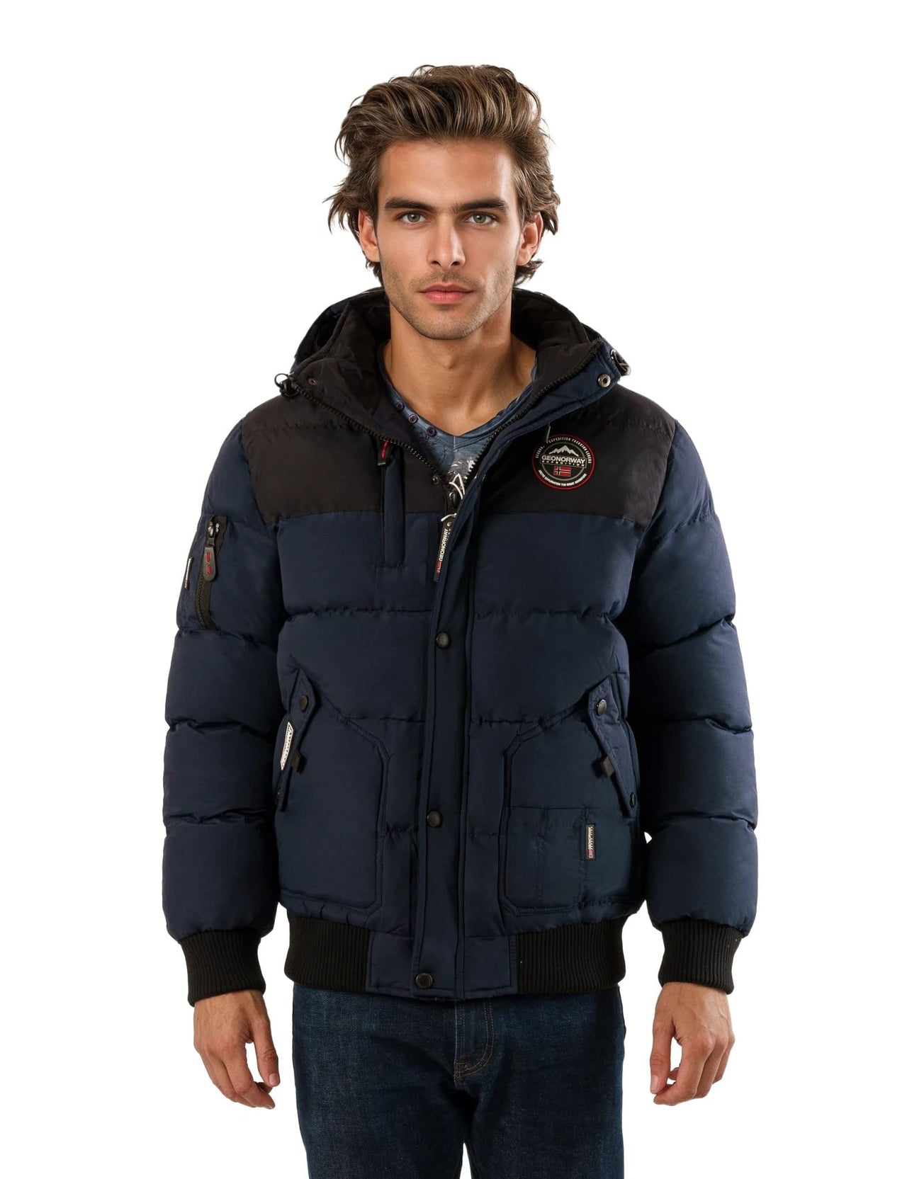 Geographical Norway Volva Homme - Parka trapuntato - Geographical Norway VOLVA_MEN_GRIS_FONCE_SDB-VOLVA_MEN_MARINE_SDB-VOLVA_MEN_GRIS_FONCE_M_SDB-VOLVA_MEN_MARINE_M_SDB-VOLVA_MEN_GRIS_FONCE_L_SDB-VOLVA_MEN_MARINE_L_SDB-VOLVA_MEN_MARINE_XL_SDB-VOLVA_MEN_GRIS_FONCE_XL_SDB-VOLVA_MEN_GRIS_FONCE_XXL_SDB-VOLVA_MEN_MARINE_XXL_SDB
