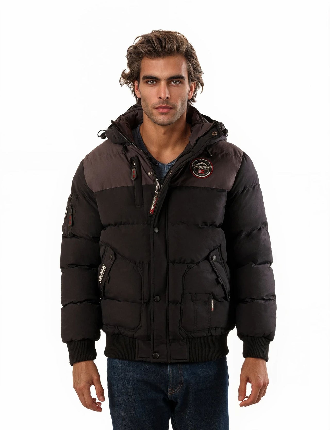 Geographical Norway Volva Homme - Gesteppter Parka - Geographical Norway VOLVA_MEN_GRIS_FONCE_S_SDB-VOLVA_MEN_MARINE_S_SDB-VOLVA_MEN_GRIS_FONCE_M_SDB-VOLVA_MEN_MARINE_M_SDB-.VOLVA_MEN_GRAU_FONCE_L_SDB-VOLVA_MEN_MARINE_L_SDB-VOLVA_MEN_MARINE_XL_SDB-VOLVA_MEN_GRAU_FONCE_XL_SDB-VOLVA_MEN_GRAU_FONCE_XXL_SDB-VOLVA_MEN_MARINE_XXL_SDB