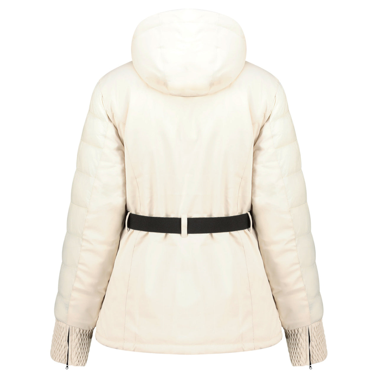 Geographical Norway WOLITA Femme - Veste Ski Blanc Casse