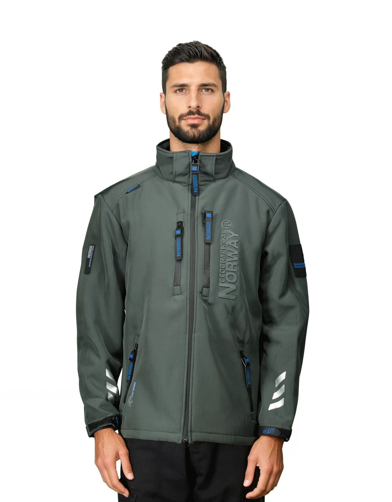 Geographical Norway Richywood Uomo - Softshell con cappuccio e tasche con zip - Geographical Norway RICHYWOOD_MEN_NOIR_SDB-RICHYWOOD_MEN_NOIR_M_SDB-RICHYWOOD_MEN_NOIR_L_SDB-RICHYWOOD_MEN_NOIR_XL_SDB-RICHYWOOD_MEN_NOIR_XXL_SDB-RICHYWOOD_MEN_NOIR_3XL_SDB-RICHYWOOD_MEN_GRIS_FONCE_SDB-RICHYWOOD_MEN_GRIS_FONCE_M_SDB-RICHYWOOD_MEN_GRIS_FONCE_L_SDB-RICHYWOOD_MEN_GRIS_FONCE_XL_SDB