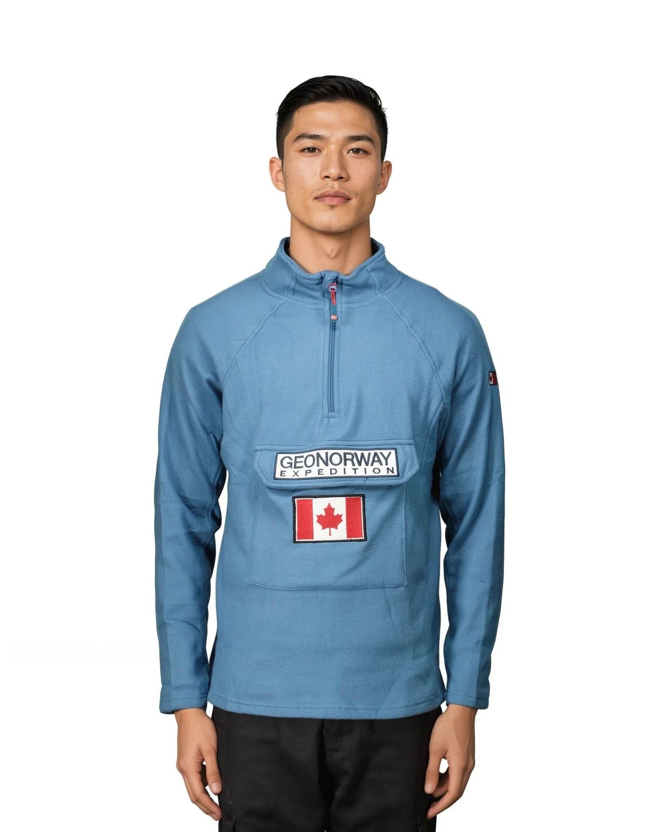 Tymclassana Hz Anapurna Homme - Polaire - Geographical Norway TYMCLASSANA_MEN_HZ_VERT_FONCE_3XL_SDB-TYMCLASSANA_MEN_HZ_NOIR_3XL_SDB-TYMCLASSANA_MEN_HZ_MARINE_XXL_SDB