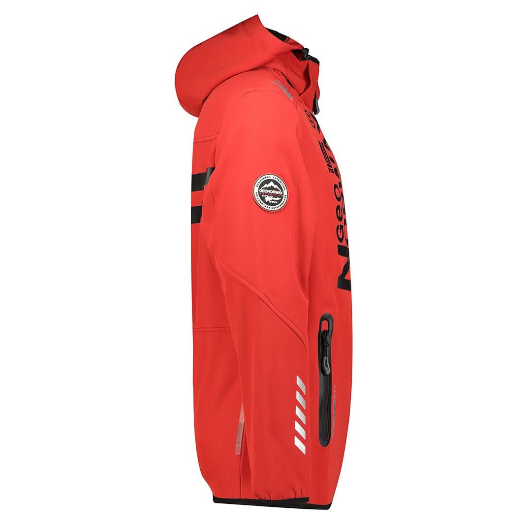 Geo Norway Royaute Homme - Softshell Rojo Negro - Geographical Norway - L Rojo Negro