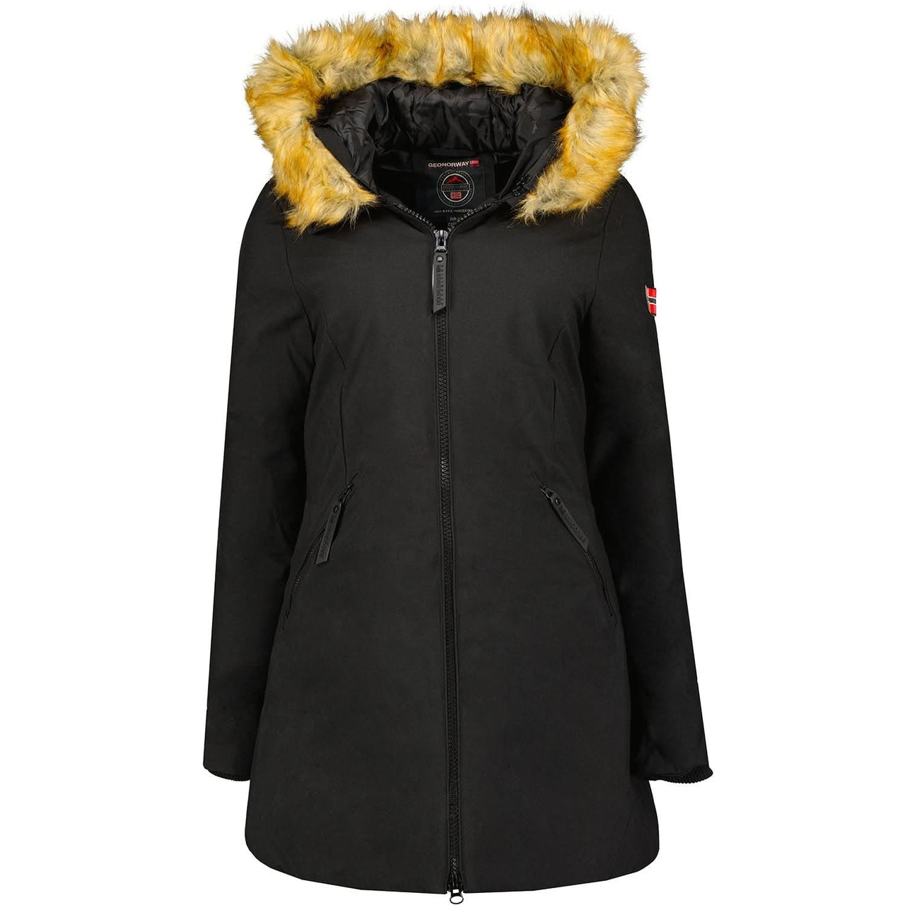 Geographical Norway Adelaide Femme - Parka à capuche, fourrure et poches - Geographical Norway ADELAIDE_LADY_MARINE_S_SDB-ADELAIDE_LADY_MARINE_M_SDB-ADELAIDE_LADY_MARINE_L_SDB-ADELAIDE_LADY_MARINE_XL_SDB-ADELAIDE_LADY_MARINE_XXL_SDB-ADELAIDE_LADY_NOIR_S_SDB-ADELAIDE_LADY_NOIR_M_SDB-ADELAIDE_LADY_NOIR_L_SDB-ADELAIDE_LADY_NOIR_XL_SDB-ADELAIDE_LADY_NOIR_XXL_SDB