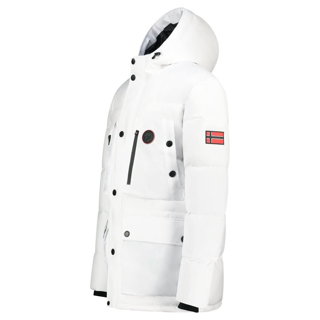 Geographical Norway Albert Homme - Parka - Geographical Norway - S Blanc