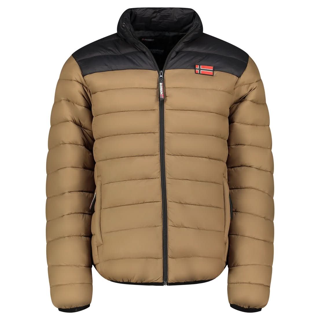 Geographical Norway Geographical Norway AMIGOCLERC Hombre - Chaqueta Acolchada con Contraste - Geographical Norway - S Topo