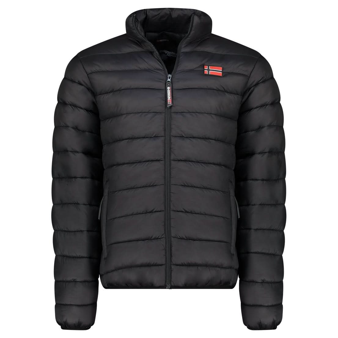 Geographical Norway AMIGOCLERC Man - Quilted Jacket with Contrast - Geographical Norway - S Black