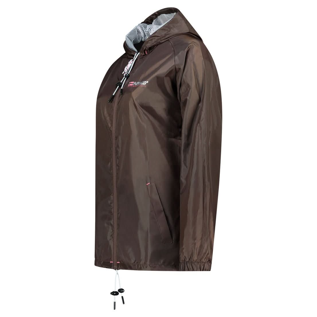 Geographical Norway Boat Femme - Winddichte Jacke für Frauen - Geographical Norway - S Braun