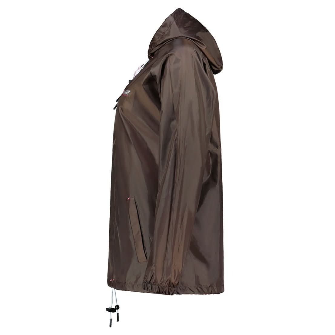 Geographical Norway Boat Femme - Veste femme coupe - vent - Geographical Norway - S Marron