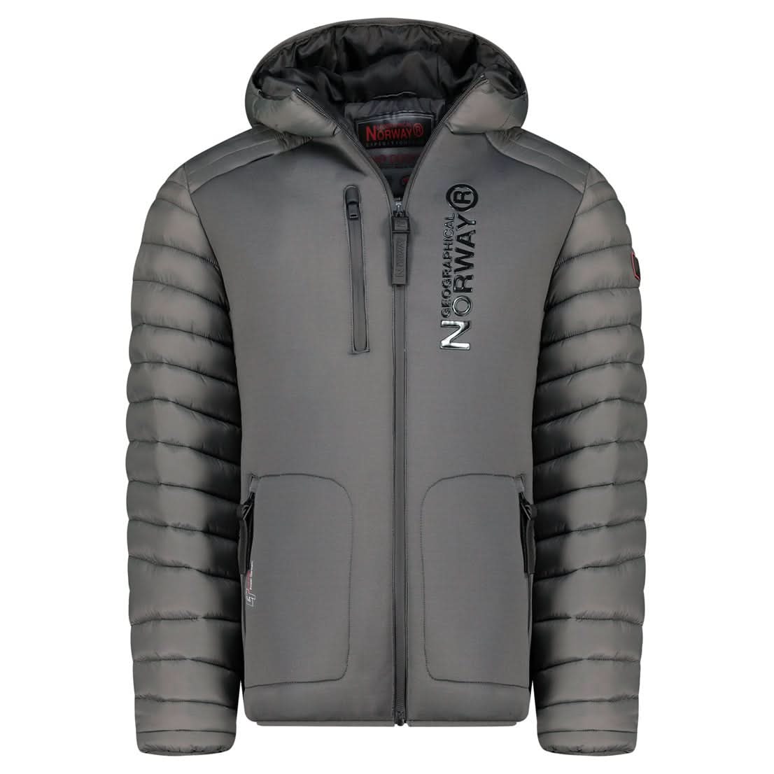 Geographical Norway Geographical Norway Briwood Hombre - Chaqueta bimaterial con capucha - Geographical Norway BRIWOOD_MEN_NOIR_SDB-BRIWOOD_MEN_NOIR_M_SDB-BRIWOOD_MEN_NOIR_L_SDB-BRIWOOD_MEN_NOIR_XL_SDB-BRIWOOD_MEN_NOIR_XXL_SDB-BRIWOOD_MEN_NOIR_3XL_SDB-BRIWOOD_MEN_GRIS_FONCE_S_SDB-BRIWOOD_MEN_GRIS_FONCE_M_SDB-BRIWOOD_MEN_GRIS_FONCE_L_SDB-BRIWOOD_MEN_GRIS_FONCE_XL_SDB