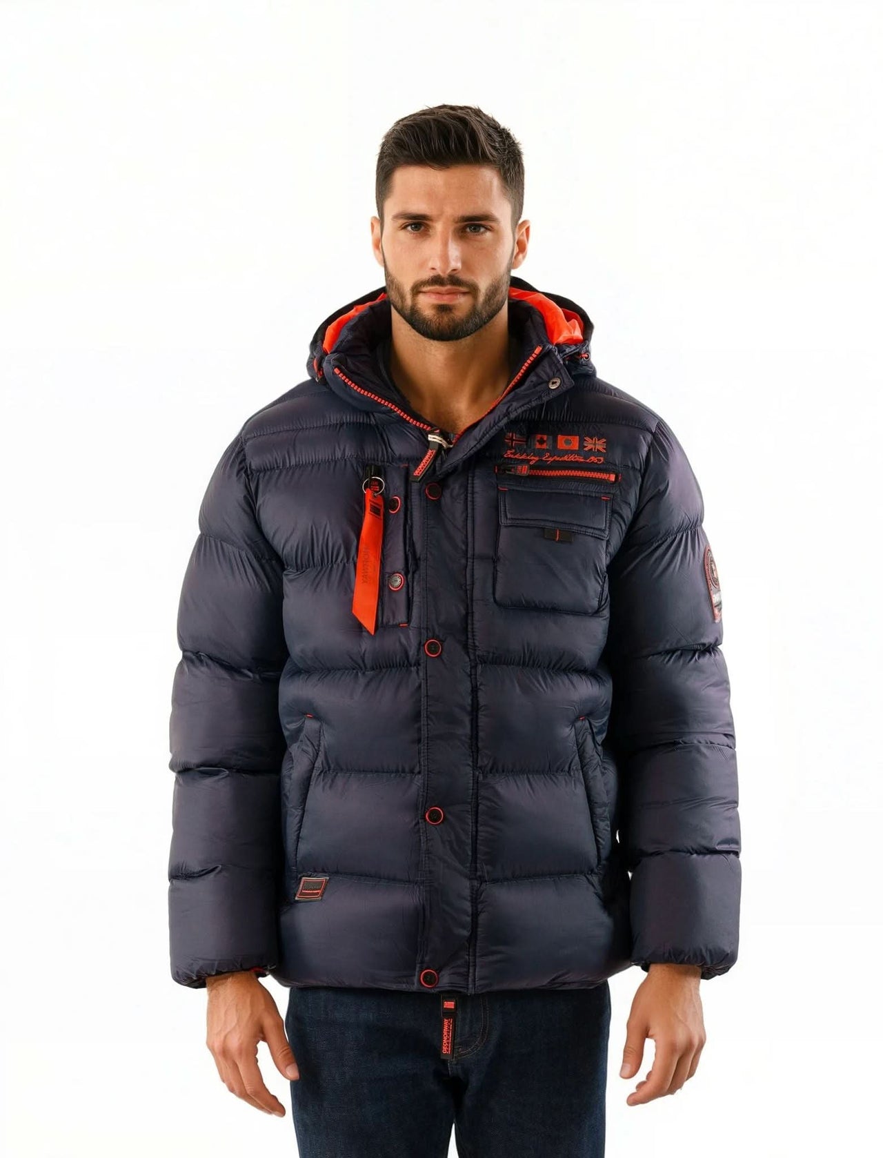 Geographical Norway Citernier Homme - Blouson matelassé Marine - Geographical Norway - S Marine