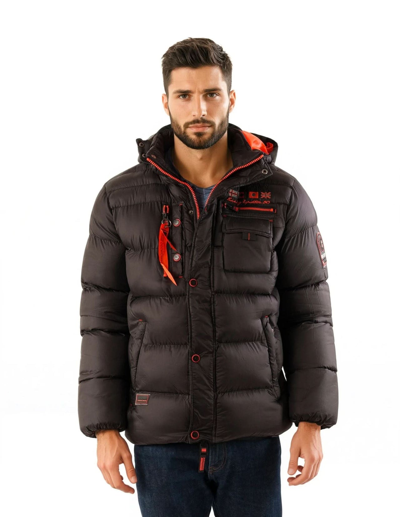 Geographical Norway Citernier Homme - Blouson matelassé Noir - Geographical Norway - S Noir