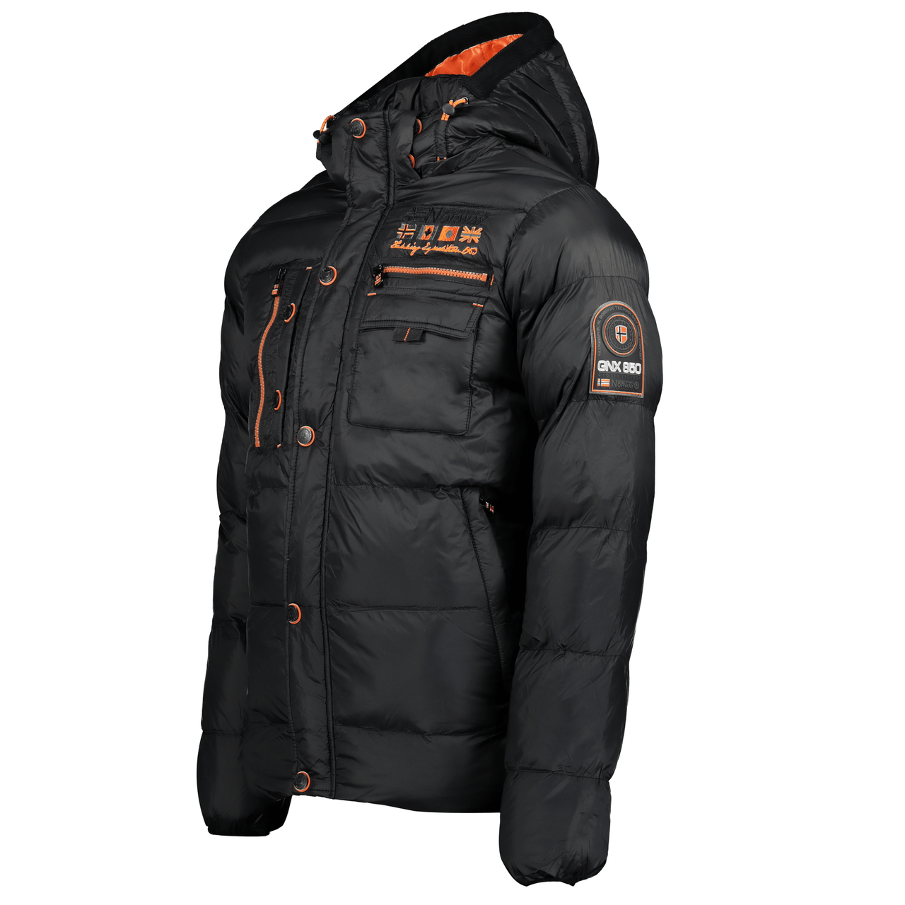 Geographical Norway Citernier Homme - Steppjacke Schwarz - Geographical Norway - S Schwarz