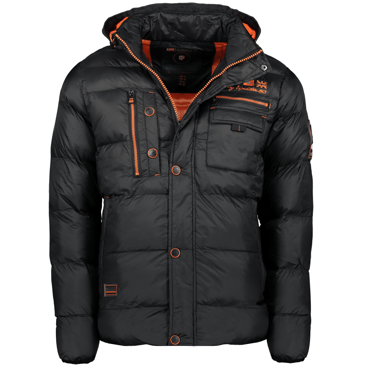 Geographical Norway Citernier Homme - Quilted jacket Black - Geographical Norway - S Black