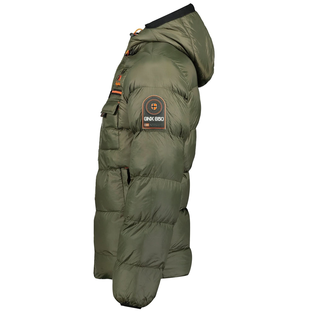 Geographical Norway Citernier Homme - Giacca imbottita Matelassée Fantaisie Khaki - Geographical Norway - S Khaki