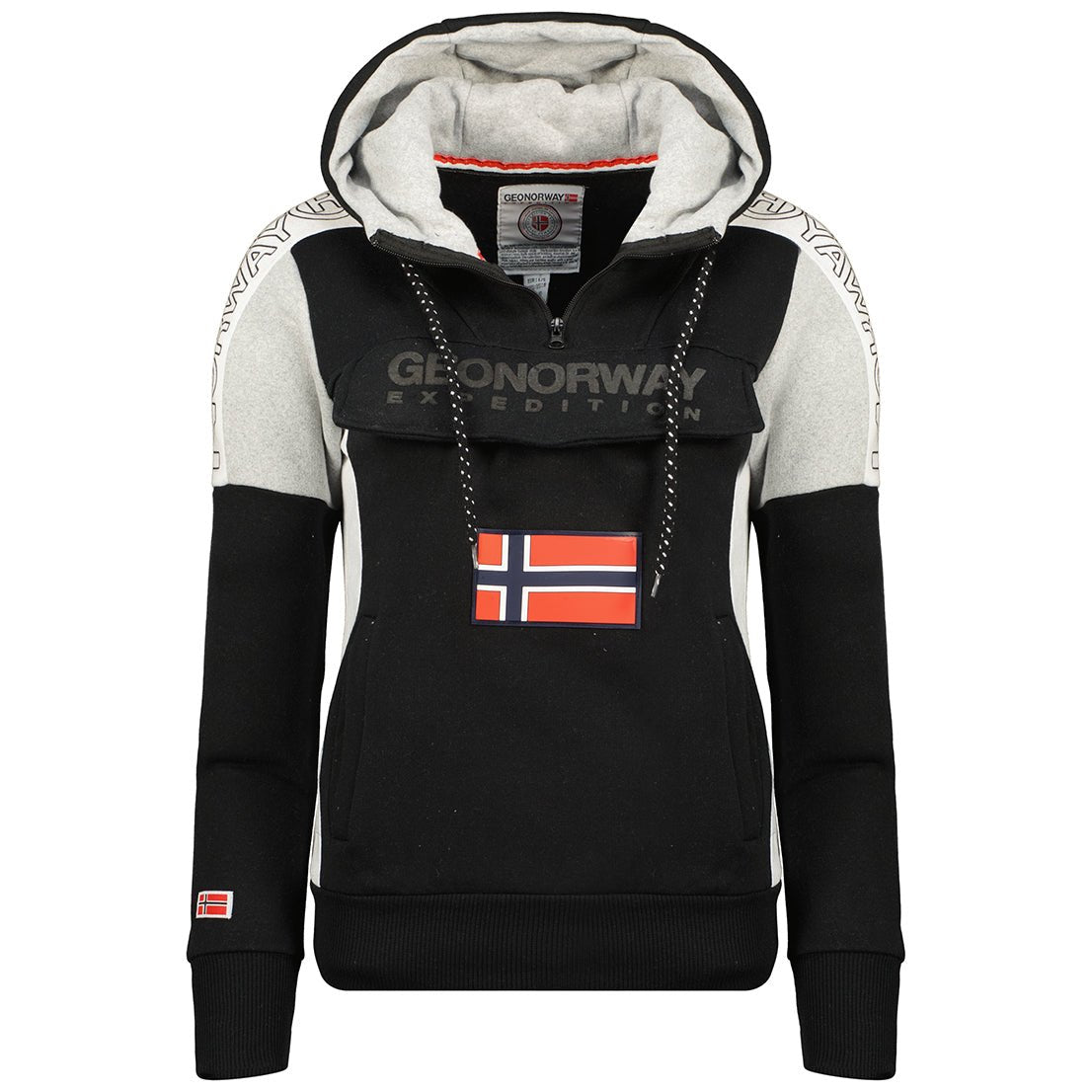 Geographical Norway Fago Femme - Sweat à capuche - Geographical Norway FAGO_LADY_NOIR_S_SDB-FAGO_LADY_MARINE_S_SDB-FAGO_LADY_GRIS_CLAIR_S_SDB-FAGO_LADY_ROUGE_S_SDB-FAGO_LADY_ROSE_FLASH_S_SDB-FAGO_LADY_NOIR_L_SDB-FAGO_LADY_MARINE_M_SDB-FAGO_LADY_GRIS_CLAIR_M_SDB-FAGO_LADY_ROUGE_M_SDB-FAGO_LADY_ROSE_FLASH_M_SDB