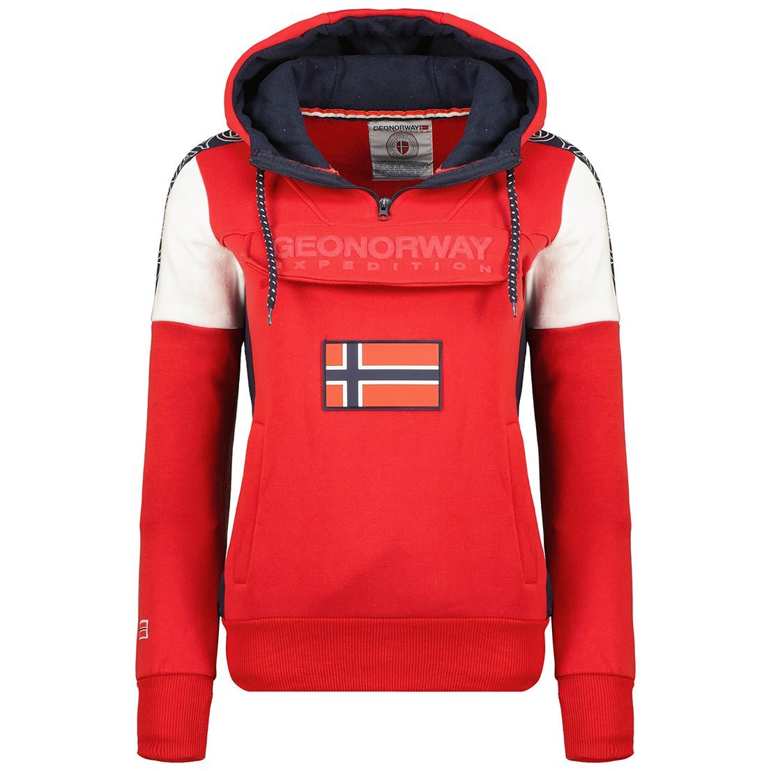 Geographical Norway Fago Femme - Sweat à capuche - Geographical Norway FAGO_LADY_NOIR_S_SDB-FAGO_LADY_MARINE_S_SDB-FAGO_LADY_GRIS_CLAIR_S_SDB-FAGO_LADY_ROUGE_S_SDB-FAGO_LADY_ROSE_FLASH_S_SDB-FAGO_LADY_NOIR_L_SDB-FAGO_LADY_MARINE_M_SDB-FAGO_LADY_GRIS_CLAIR_M_SDB-FAGO_LADY_ROUGE_M_SDB-FAGO_LADY_ROSE_FLASH_M_SDB