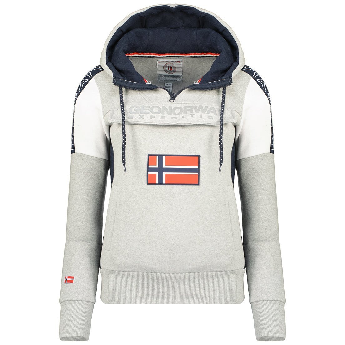 Geographical Norway Fago Femme - Sweat à capuche - Geographical Norway FAGO_LADY_NOIR_S_SDB-FAGO_LADY_MARINE_S_SDB-FAGO_LADY_GRIS_CLAIR_S_SDB-FAGO_LADY_ROUGE_S_SDB-FAGO_LADY_ROSE_FLASH_S_SDB-FAGO_LADY_NOIR_L_SDB-FAGO_LADY_MARINE_M_SDB-FAGO_LADY_GRIS_CLAIR_M_SDB-FAGO_LADY_ROUGE_M_SDB-FAGO_LADY_ROSE_FLASH_M_SDB