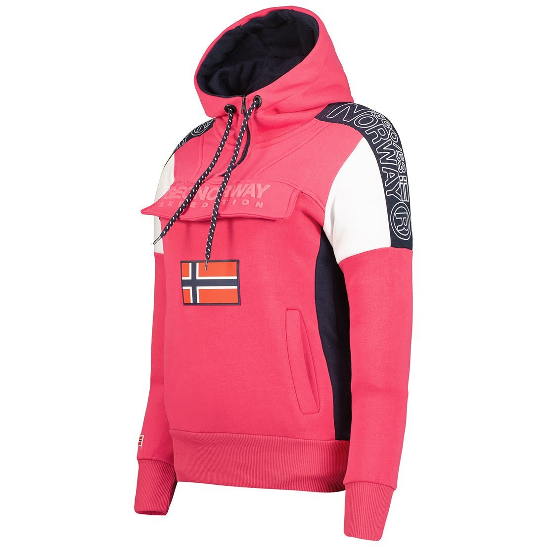 Geographical Norway Fago Femme - Sweat à capuche - Geographical Norway FAGO_LADY_NOIR_S_SDB-FAGO_LADY_MARINE_S_SDB-FAGO_LADY_GRIS_CLAIR_S_SDB-FAGO_LADY_ROUGE_S_SDB-FAGO_LADY_ROSE_FLASH_S_SDB-FAGO_LADY_NOIR_L_SDB-FAGO_LADY_MARINE_M_SDB-FAGO_LADY_GRIS_CLAIR_M_SDB-FAGO_LADY_ROUGE_M_SDB-FAGO_LADY_ROSE_FLASH_M_SDB