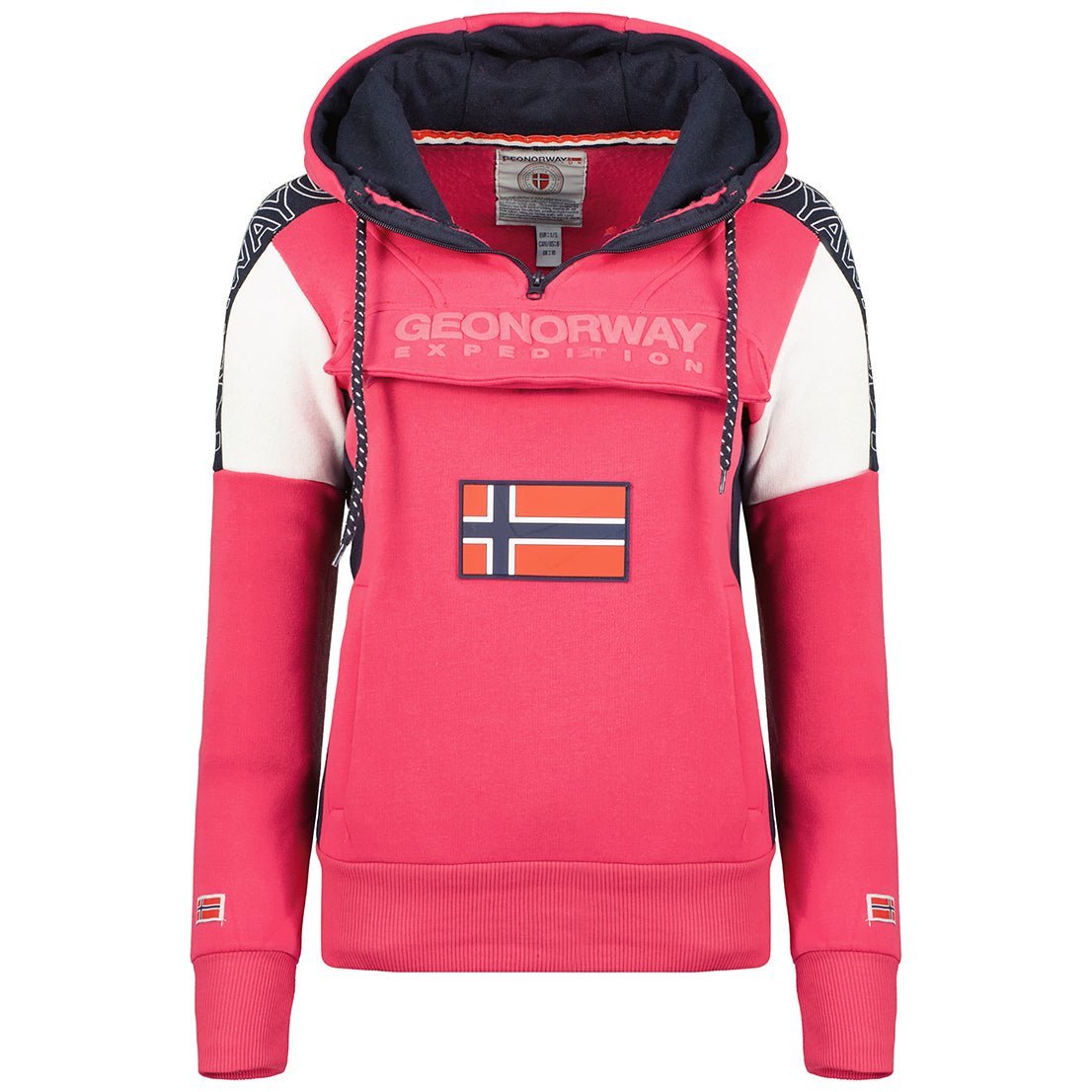 Geographical Norway Fago Femme - Sweat à capuche - Geographical Norway FAGO_LADY_NOIR_S_SDB-FAGO_LADY_MARINE_S_SDB-FAGO_LADY_GRIS_CLAIR_S_SDB-FAGO_LADY_ROUGE_S_SDB-FAGO_LADY_ROSE_FLASH_S_SDB-FAGO_LADY_NOIR_L_SDB-FAGO_LADY_MARINE_M_SDB-FAGO_LADY_GRIS_CLAIR_M_SDB-FAGO_LADY_ROUGE_M_SDB-FAGO_LADY_ROSE_FLASH_M_SDB