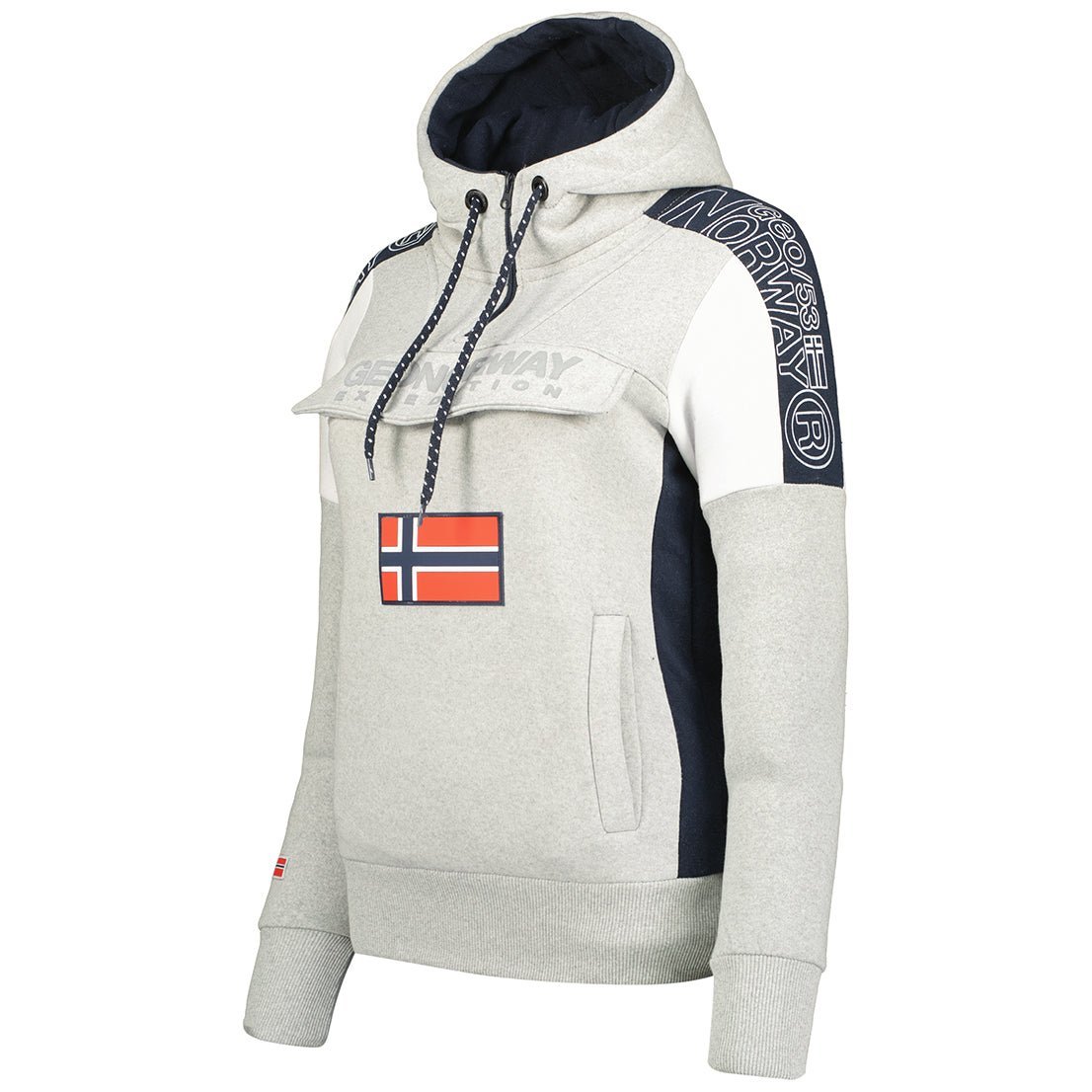 Geographical Norway Fago Femme - Sweat à capuche - Geographical Norway FAGO_LADY_NOIR_S_SDB-FAGO_LADY_MARINE_S_SDB-FAGO_LADY_GRIS_CLAIR_S_SDB-FAGO_LADY_ROUGE_S_SDB-FAGO_LADY_ROSE_FLASH_S_SDB-FAGO_LADY_NOIR_L_SDB-FAGO_LADY_MARINE_M_SDB-FAGO_LADY_GRIS_CLAIR_M_SDB-FAGO_LADY_ROUGE_M_SDB-FAGO_LADY_ROSE_FLASH_M_SDB