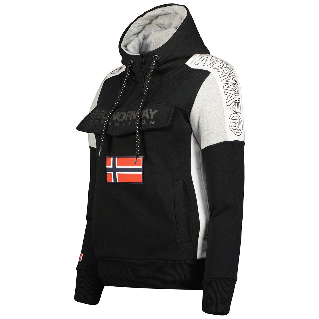 Geographical Norway Fago Femme - Sweat à capuche - Geographical Norway FAGO_LADY_NOIR_S_SDB-FAGO_LADY_MARINE_S_SDB-FAGO_LADY_GRIS_CLAIR_S_SDB-FAGO_LADY_ROUGE_S_SDB-FAGO_LADY_ROSE_FLASH_S_SDB-FAGO_LADY_NOIR_L_SDB-FAGO_LADY_MARINE_M_SDB-FAGO_LADY_GRIS_CLAIR_M_SDB-FAGO_LADY_ROUGE_M_SDB-FAGO_LADY_ROSE_FLASH_M_SDB