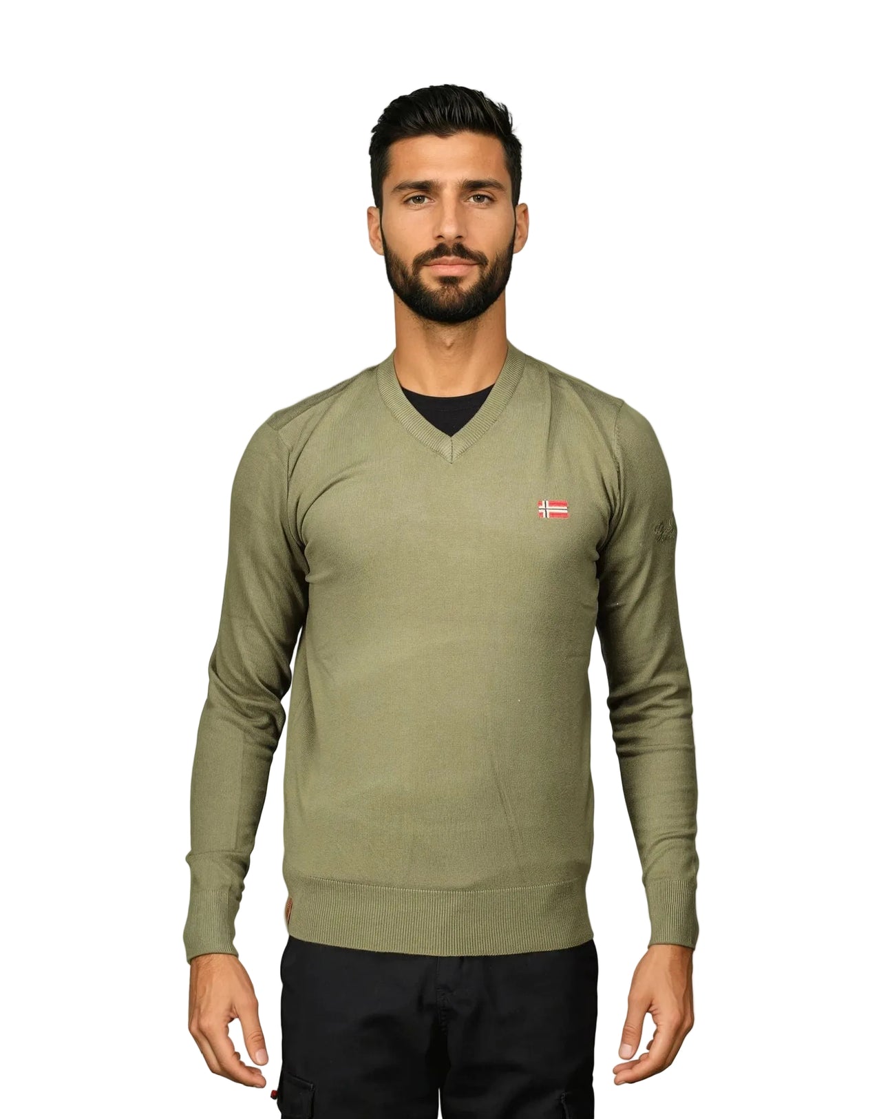 Geographical Norway FELIN Uomo - Maglia a girocollo - Geographical Norway FELIN_MEN_GRIS_CLAIR_SDB-FELIN_MEN_GRIS_FONCE_SDB-FELIN_MEN_OLIVE_SDB-FELIN_MEN_NOIR_SDB-FELIN_MEN_GRIS_CLAIR_M_SDB-FELIN_MEN_GRIS_FONCE_M_SDB-FELIN_MEN_OLIVE_M_SDB-FELIN_MEN_NOIR_M_SDB-FELIN_MEN_GRIS_CLAIR_L_SDB-FELIN_MEN_GRIS_FONCE_L_SDB