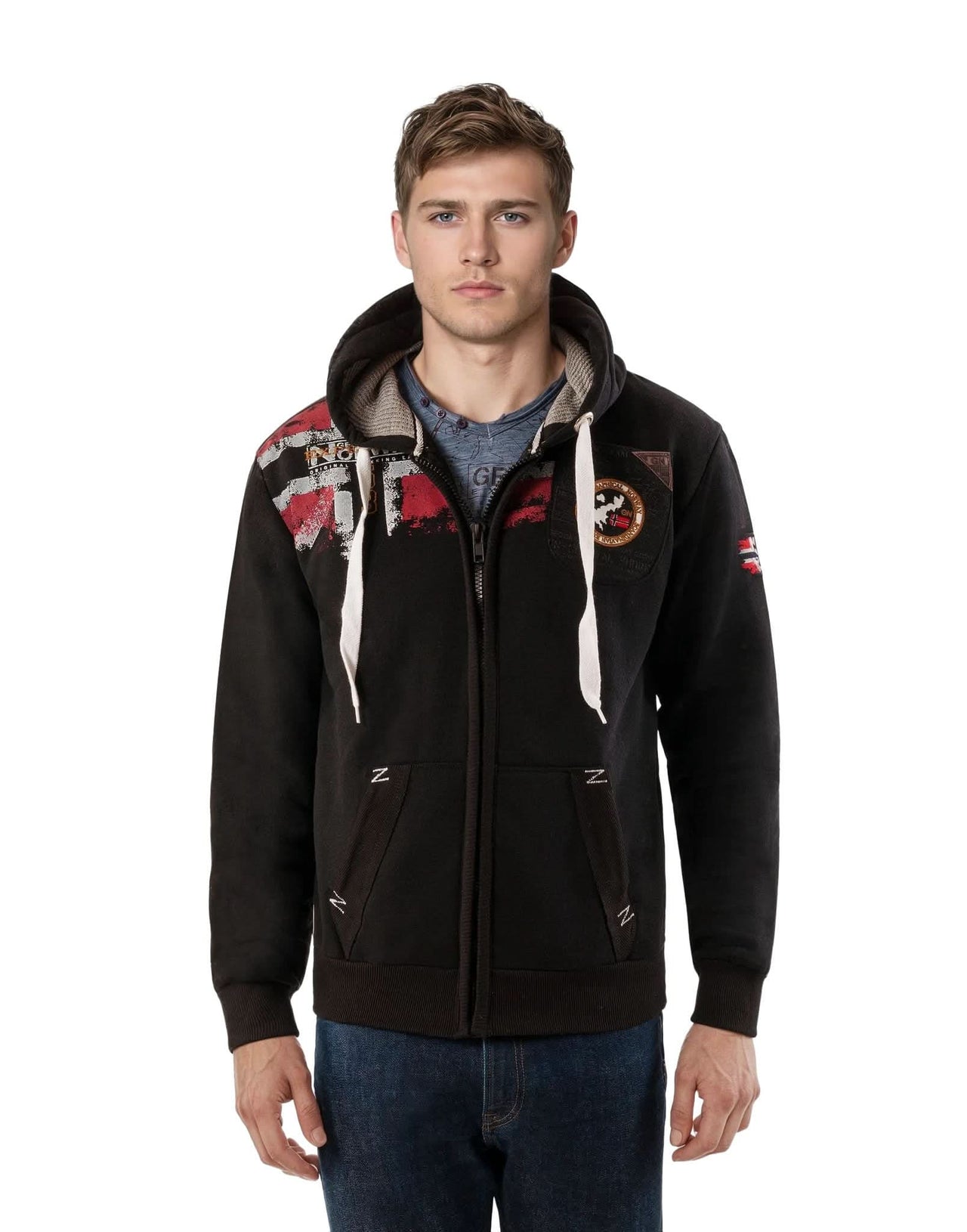 Geographical Norway Fespote Homme - Kapuzenpullover - Geographical Norway FESPOTE_MEN_GRIS_CLAIR_S_SDB-FESPOTE_MEN_GRIS_CLAIR_M_SDB-FESPOTE_MEN_GRIS_CLAIR_L_SDB-FESPOTE_MEN_GRIS_CLAIR_XL_SDB-.FESPOTE_MEN_GRAIS_CLAIR_XXL_SDB-FESPOTE_MEN_GRAIS_CLAIR_3XL_SDB-FESPOTE_MEN_GRIS_FONCE_S_SDB-FESPOTE_MEN_GRIS_FONCE_M_SDB-FESPOTE_MEN_GRIS_FONCE_L_SDB-FESPOTE_MEN_GRIS_FONCE_XL_SDB