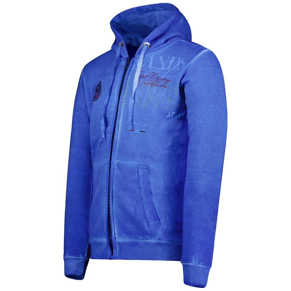 Geographical Norway Gadventure Homme - Sweat Zippé - Geographical Norway GADVENTURE_MEN_NOIR_M_SDB-GADVENTURE_MEN_BLANC_M_SDB-GADVENTURE_MEN_NOIR_L_SDB-GADVENTURE_MEN_BLANC_L_SDB-GADVENTURE_MEN_NOIR_XL_SDB-GADVENTURE_MEN_BLANC_XL_SDB-GADVENTURE_MEN_BLANC_XXL_SDB-GADVENTURE_MEN_NOIR_XXL_SDB-GADVENTURE_MEN_NOIR_3XL_SDB-GADVENTURE_MEN_BLEU_M_SDB