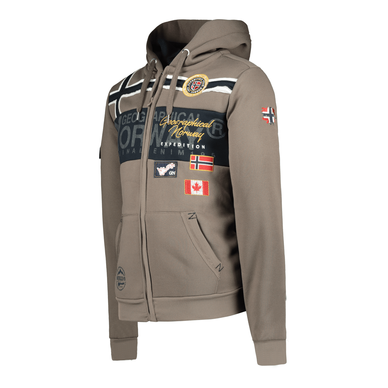 Geographical Norway Garadock Man - Sweat - Geographical Norway - S Taupe