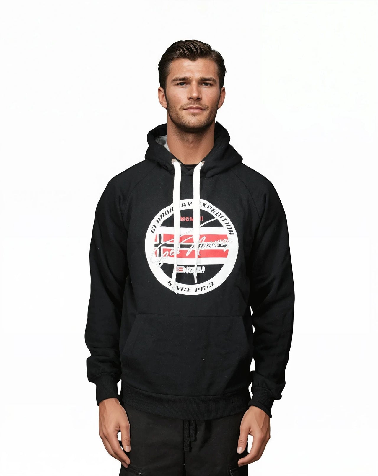 Geographical Norway Geographical Norway GARIS Hombre - Sudadera con capucha y bolsillos canguro - Geographical Norway GARIS_MEN_MARINE_SDB-GARIS_MEN_GRIS_CLAIR_SDB-GARIS_MEN_NOIR_SDB-GARIS_MEN_MARINE_M_SDB-GARIS_MEN_NOIR_M_SDB-GARIS_MEN_GRIS_CLAIR_M_SDB-GARIS_MEN_MARINE_L_SDB-GARIS_MEN_NOIR_L_SDB-GARIS_MEN_GRIS_CLAIR_L_SDB-GARIS_MEN_NOIR_XL_SDB